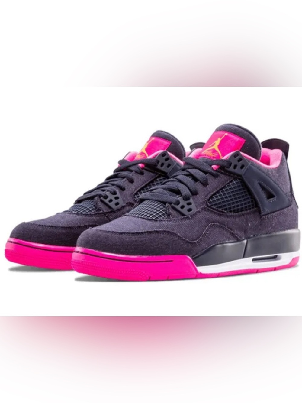 Nike Air Jordan 4 Retro GG "Denim" sneakers Youth Size 4.5